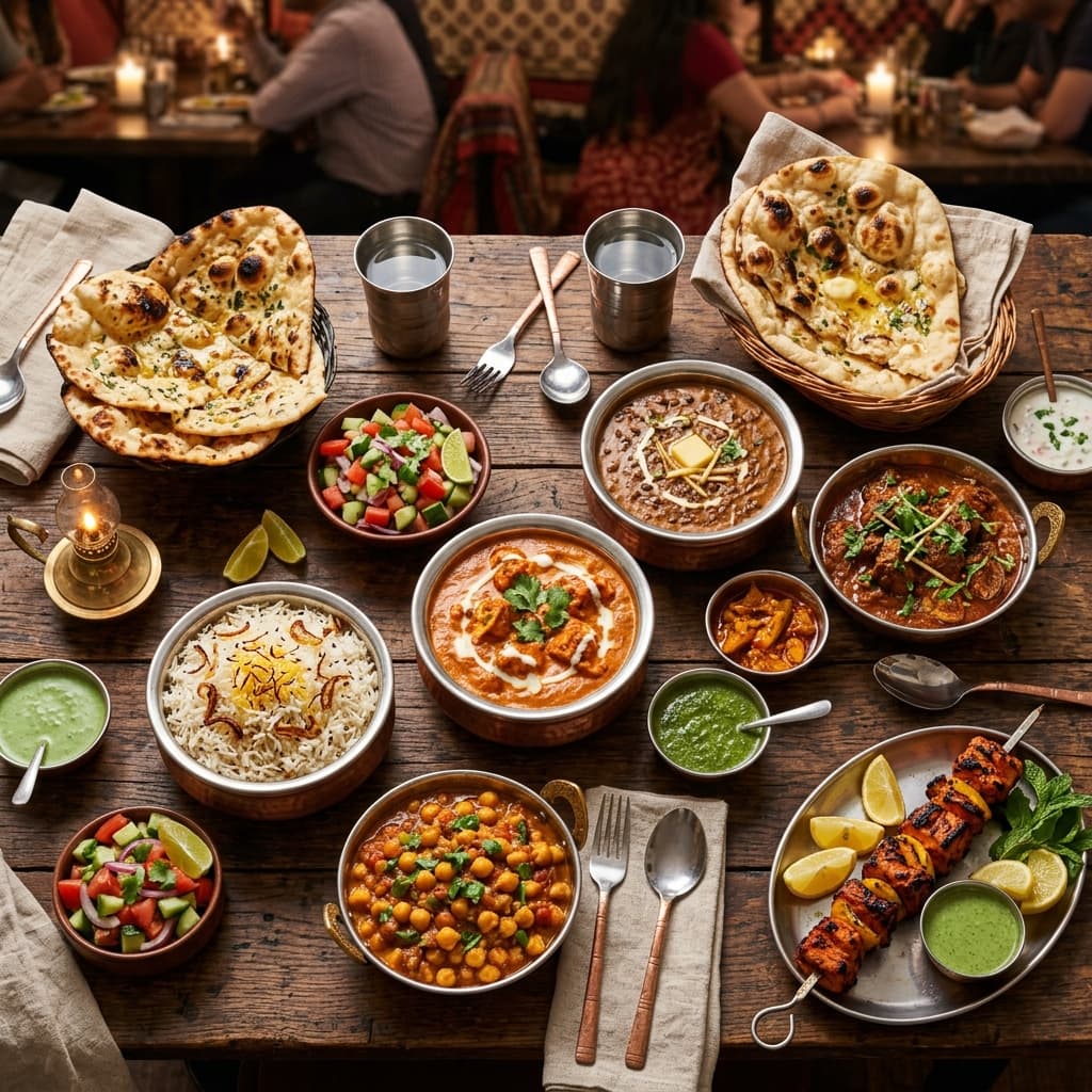 Delicious Indian cuisine at Diamond Restaurant Samalkha